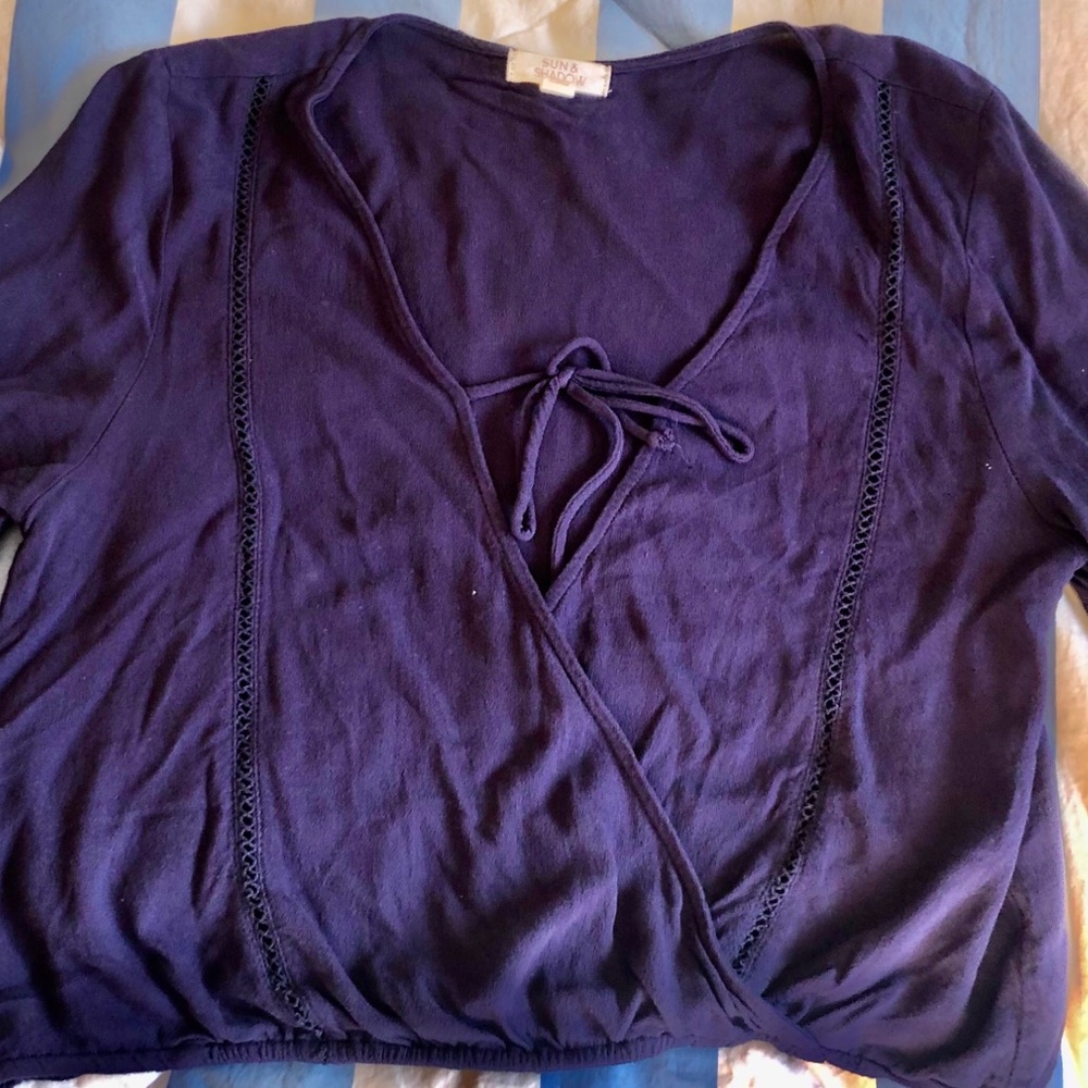 Flowy Indigo Shirt